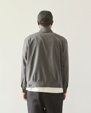 Wool Fleece Field Jacket - Grey Marl