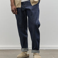 Universal Works Military Chino, Indigo Denim