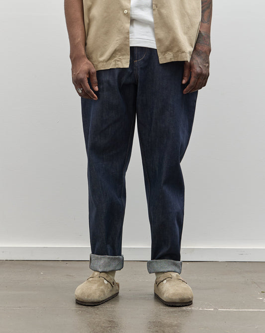 Universal Works Military Chino, Indigo Denim