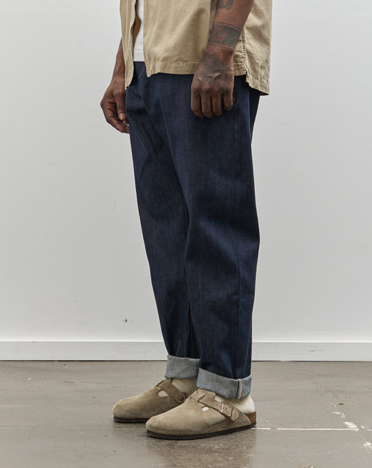 Universal Works Military Chino, Indigo Denim