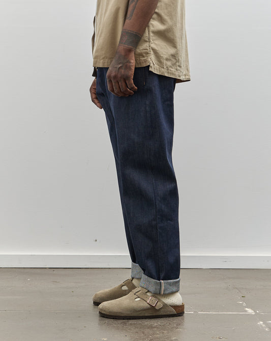 Universal Works Military Chino, Indigo Denim