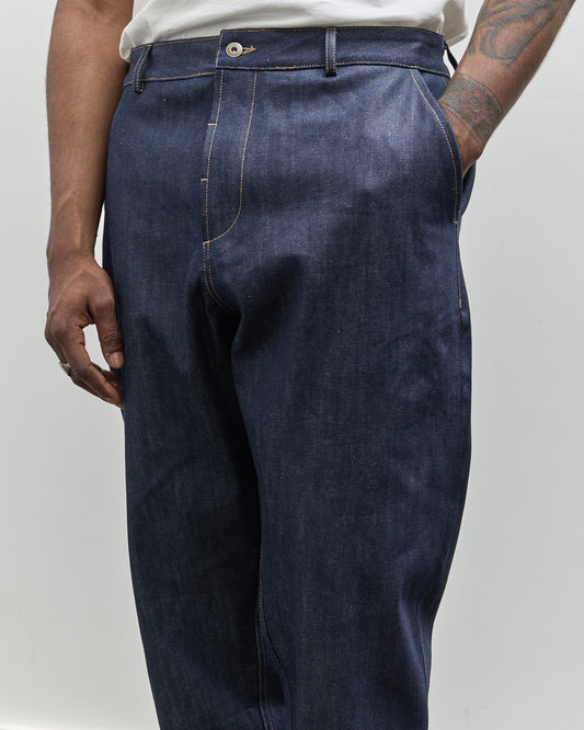 Universal Works Military Chino, Indigo Denim