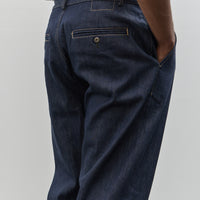 Universal Works Military Chino, Indigo Denim