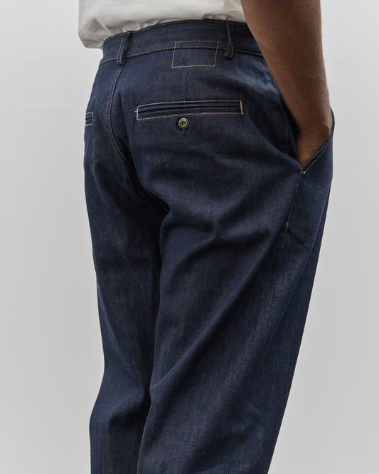 Universal Works Military Chino, Indigo Denim