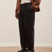 Universal Works Oxford Pant, Navy