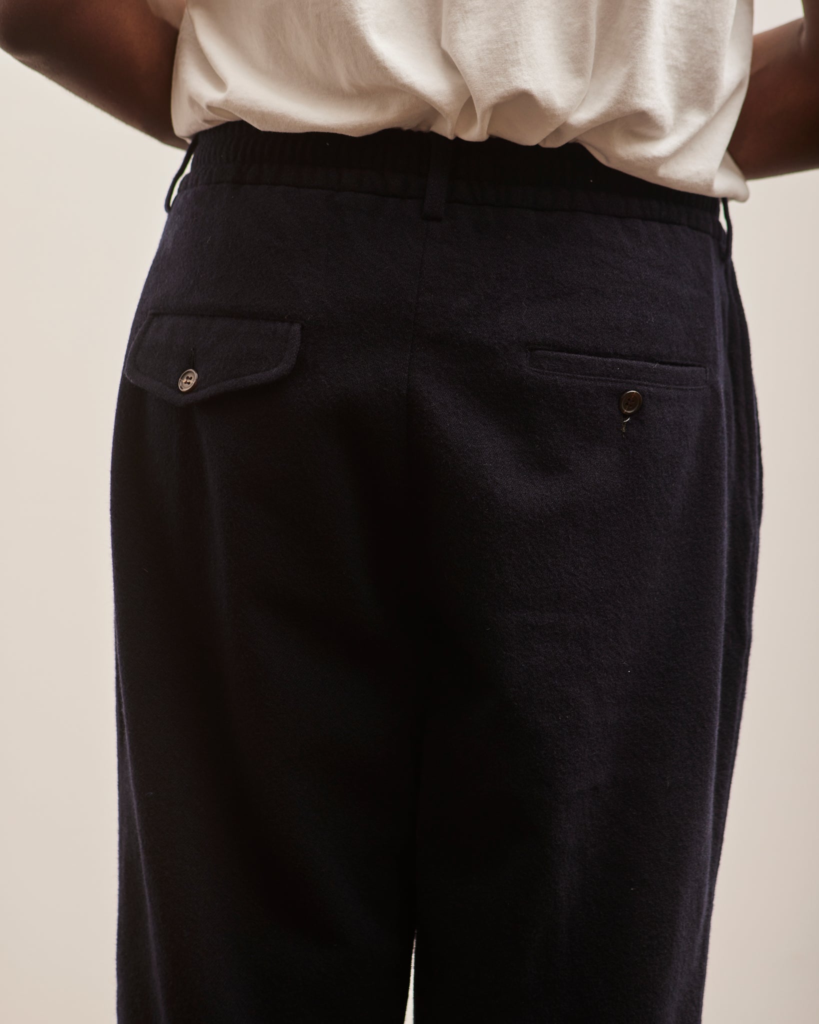 Universal Works Oxford Pant, Navy