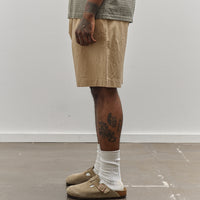 Universal Works Pleated Track Short, Sand