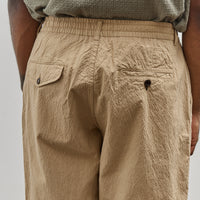 Universal Works Pleated Track Short, Sand