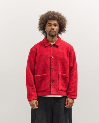 Universal Works Rams Jacket, Red