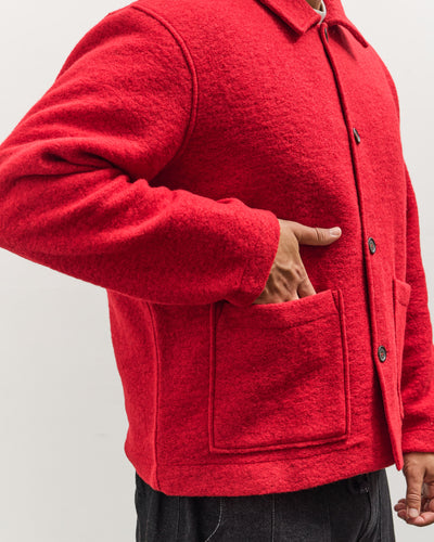 Universal Works Rams Jacket, Red