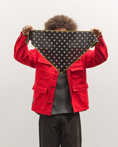 Universal Works Scout Scarf, Black