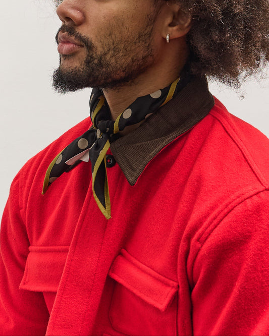 Universal Works Scout Scarf, Black