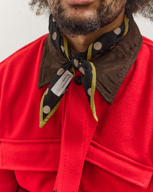 Universal Works Scout Scarf, Black