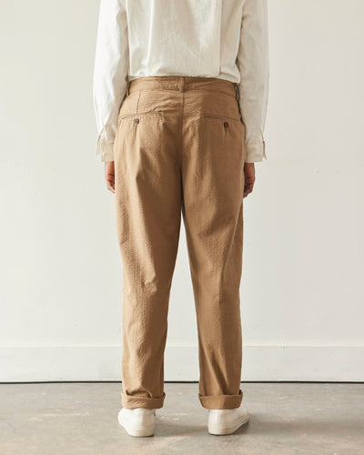 Universal Works Seersucker Military Chino, Olive