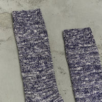 Universal Works Slub Sock, Navy