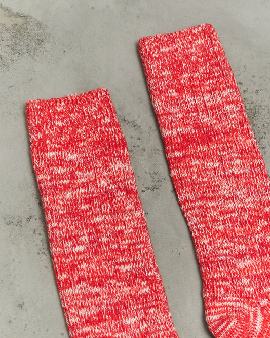 Universal Works Slub Sock, Red