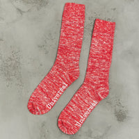 Universal Works Slub Sock, Red