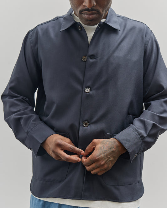 Universal Works 
Travail Overshirt, Navy