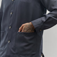 Universal Works 
Travail Overshirt, Navy