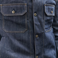 Universal Works Trucker II Jacket, Indigo Denim