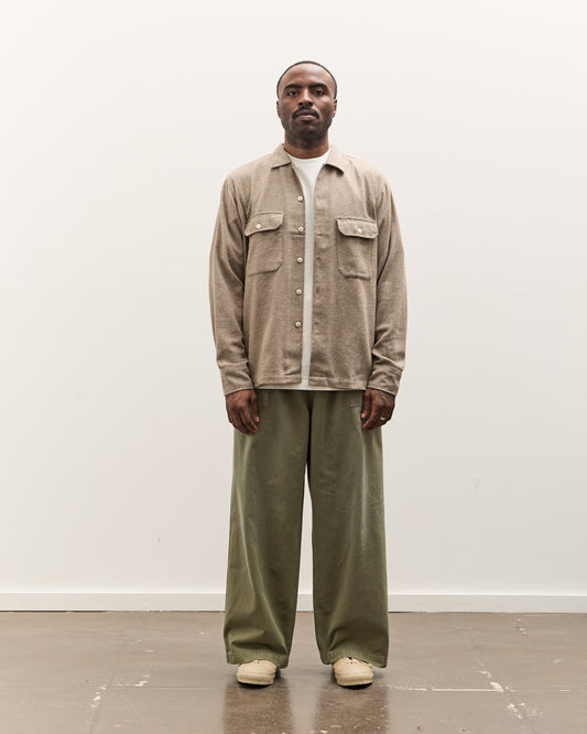Universal Works Utility Shirt, Olive