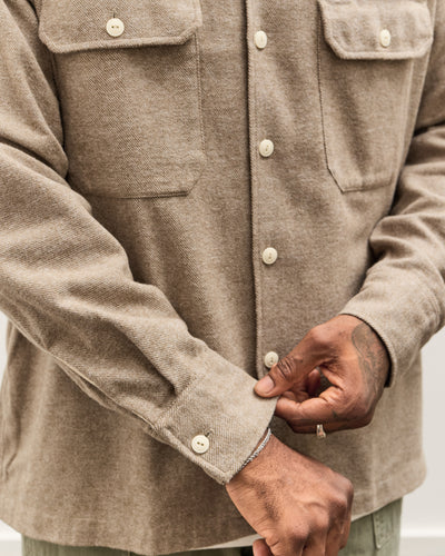 Universal Works Utility Shirt, Olive
