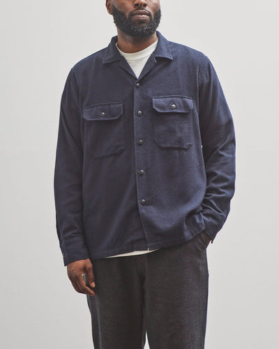 Universal Works Utility Shirt, Navy