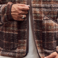 Military Liner Jacket, Pino Brown