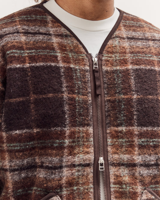 Military Liner Jacket, Pino Brown