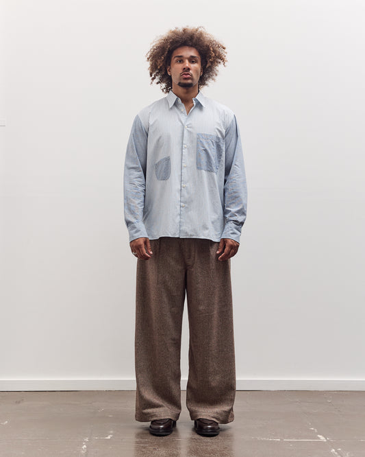 Station Shirt, Mixed Stripes