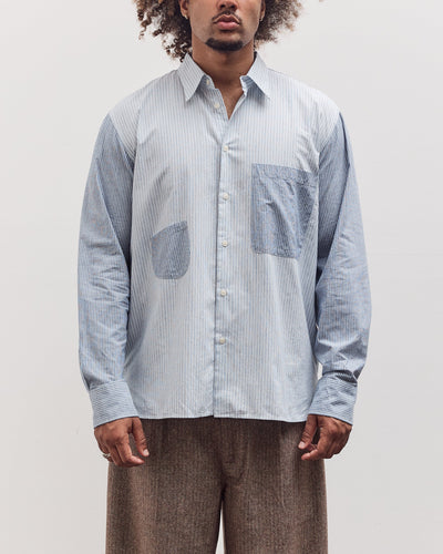 Station Shirt, Mixed Stripes