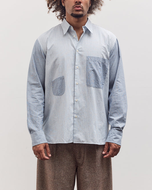 Station Shirt, Mixed Stripes