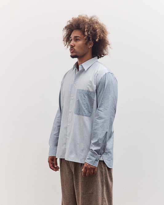 Station Shirt, Mixed Stripes