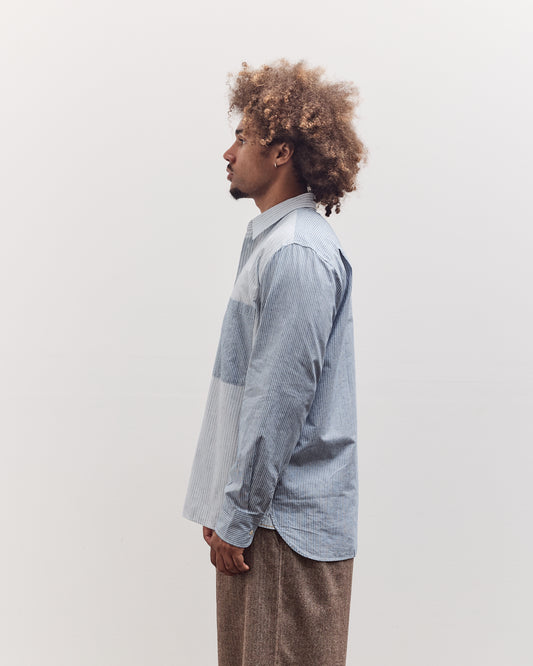 Station Shirt, Mixed Stripes