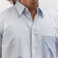 Station Shirt, Mixed Stripes