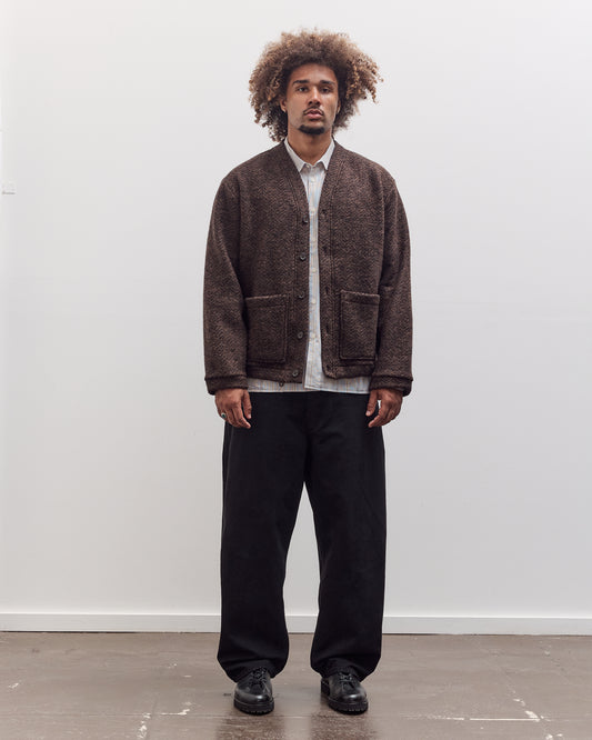 Advanced Cardigan, Raven Brown