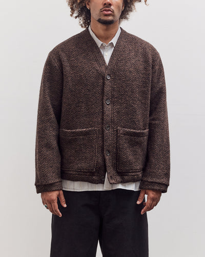 Advanced Cardigan, Raven Brown
