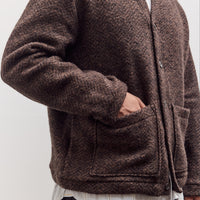 Advanced Cardigan, Raven Brown