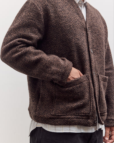Advanced Cardigan, Raven Brown