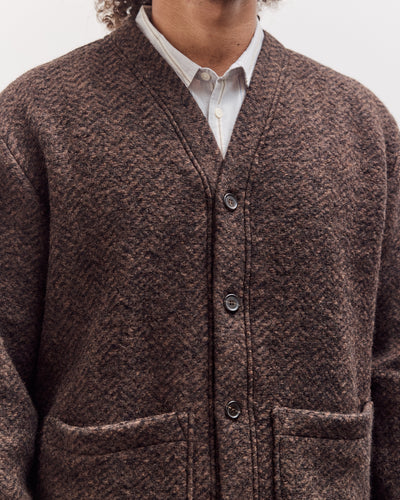 Advanced Cardigan, Raven Brown