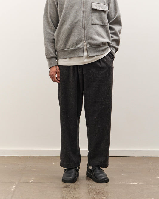 Universal Works Oxford Pant, Black Sat & Pepper