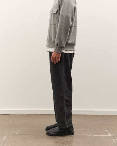 Universal Works Oxford Pant, Black Sat & Pepper