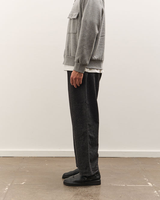 Universal Works Oxford Pant, Black Sat & Pepper