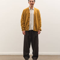 Universal Works David Cardigan, Gold Alpaca