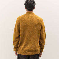 Universal Works David Cardigan, Gold Alpaca