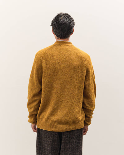Universal Works David Cardigan, Gold Alpaca