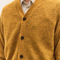 Universal Works David Cardigan, Gold Alpaca