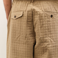 Universal Works Oxford Pant, Sand Rahim