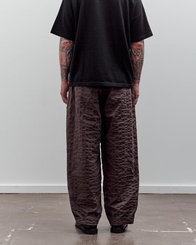 Universal Works Oxford Pant, Brown Chester Stripe