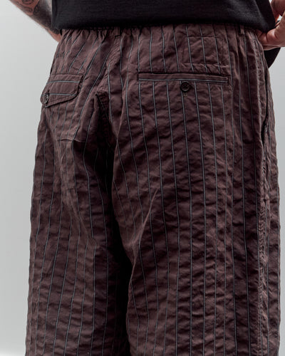 Universal Works Oxford Pant, Brown Chester Stripe